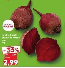 Kaufland Buraki czerwone polska oferta