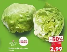 Kaufland Sałata lodowa K-Classic Stąd Takie Dobre! oferta