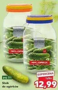 Kaufland Słoik do ogorków 3 l Florina (Florentyna) oferta