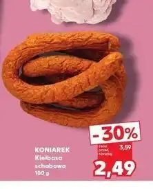 Kaufland Kiełbasa schabowa Koniarek oferta