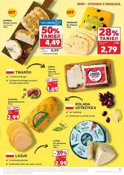 Kaufland Ser rambol orzechowy oferta