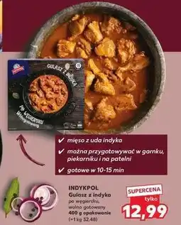 Kaufland Gulasz z indyka po węgiersku Indykpol oferta