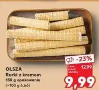 Kaufland Rurki z kremem Cukiernia Olsza oferta