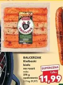 Kaufland Kiełbaski wieprzowe białe na ruszt Balcerzak oferta