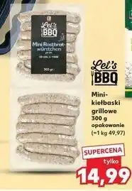 Kaufland Mini kiełbaski grillowe K-Classic Let's Bbq oferta