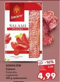 Kaufland Salami węgierskie Sokołów oferta