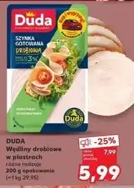 Kaufland Szynka gotowana Silesia Duda oferta