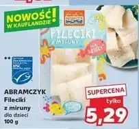 Kaufland Fileciki z miruny Abramczyk oferta
