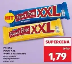 Kaufland Wafelek mleczny Prince Polo Xxl oferta