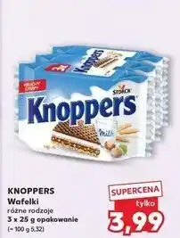Kaufland Wafelek Knoppers oferta