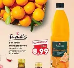 Kaufland Sok mandarynkowy K-Classic Favourites oferta
