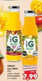 Kaufland Sok marakuja-pomarańcza-limonka-jabłko Great oferta