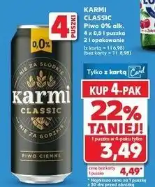 Kaufland Piwo Karmi Classic oferta