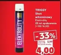 Kaufland Shot elektrolity Triggy Vitamin oferta