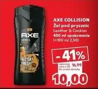 Kaufland Żel pod prysznic Axe Collision Leather + Cookies oferta