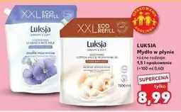 Kaufland Mydło w płynie linseed & rice milk Luksja Creamy Soft oferta