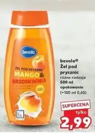 Kaufland Żel pod prysznic mango-peach Bevola oferta