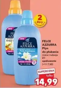 Kaufland Płyn do płukania amber & vanila Felce Azzurra oferta