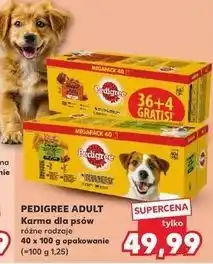 Kaufland Karma dla psa wybór smaków w galarecie Pedigree Vital oferta