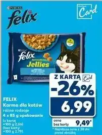 Kaufland Karma dla kotów smaki rybne w galaretce Purina Felix Sensations oferta