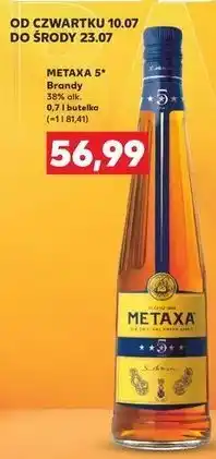 Kaufland Brandy Metaxa 5 oferta