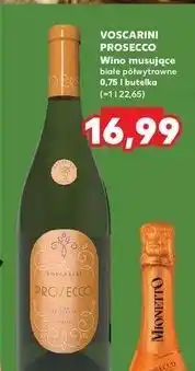 Kaufland Wino Voscarini Prosecco oferta