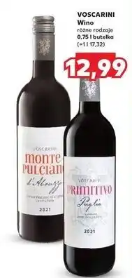 Kaufland Wino Voscarini Primitivo Puglia oferta