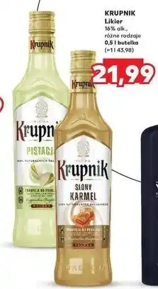 Kaufland Likier Krupnik Słony Karmel oferta