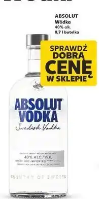 Kaufland Wódka Absolut Vodka oferta