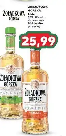 Kaufland Wódka Żołądkowa Gorzka Rześka Limonka Z Miętą oferta