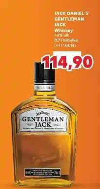 Kaufland Whiskey Jack Daniel's Gentleman oferta