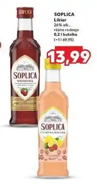 Kaufland Likier 28% Soplica Cytryna-Malina oferta