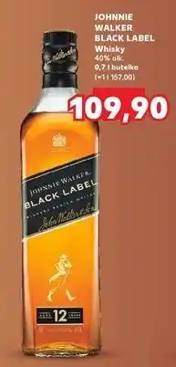 Kaufland Whisky Johnnie Walker Black Label oferta