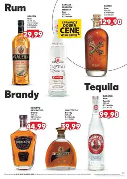 Kaufland Rum Captain Sparrow White oferta