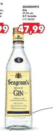 Kaufland Gin Seagram's Extra Dry oferta