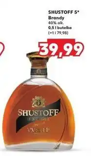 Kaufland Brandy Shustoff V.v.s.o.p oferta