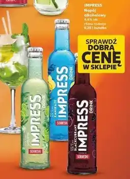 Kaufland Drink blackcurrant Sobieski Impress oferta