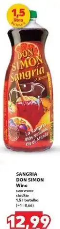 Kaufland Wino Don Simon Sangria oferta