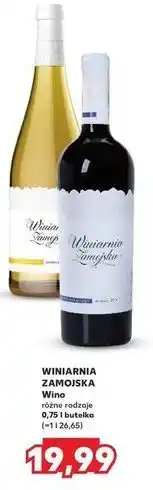 Kaufland Wino czarna porzeczka Winiarnia Zamojska oferta
