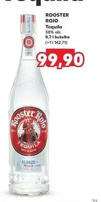 Kaufland Tequila Rooster Rojo Blanco oferta
