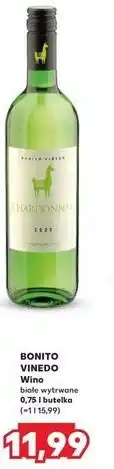 Kaufland Wino Bonito Vinedo Chardonnay oferta