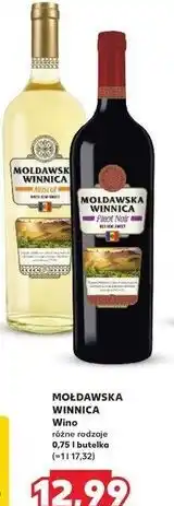 Kaufland Wino półsłodkie Mołdawska Winnica Pinot Noir oferta