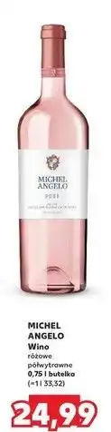 Kaufland Wino Michelangelo Rose oferta
