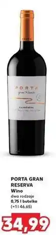 Kaufland Wino Porta Gran Reserva oferta