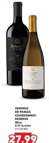 Kaufland Wino Senorio De Paniza Chardonnay oferta