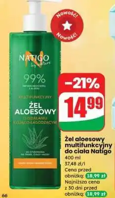 Dino żel aloesowy multifunkcyjny do ciała Natigo oferta