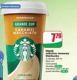 Dino Napój mleczno-kawowy Starbucks oferta