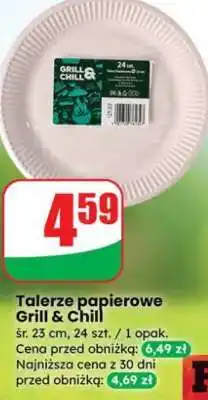 Dino Talerze papierowe Grill & Chill oferta