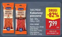 ALDI Kabanosy pieczone, różne rodzaje TARCZYŃSKI oferta