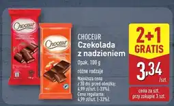 ALDI Czekolada nadziewana, różne rodzaje 2+1 GRATIS CHOCEUR oferta